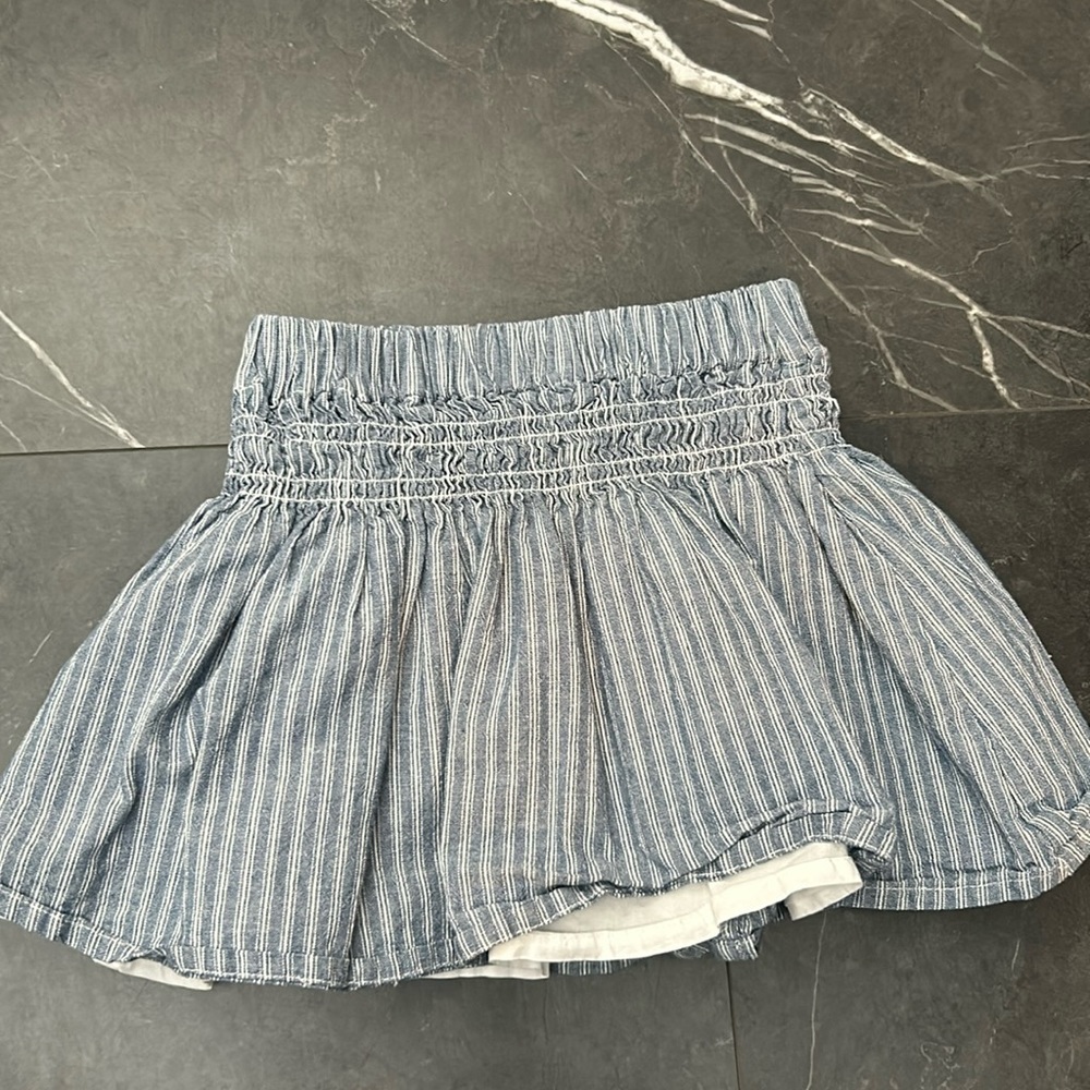 Maison Me Mason Mini Size 5 Girls Blue Skirt